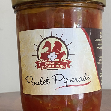 Poulet Piperade - bocal 750gr